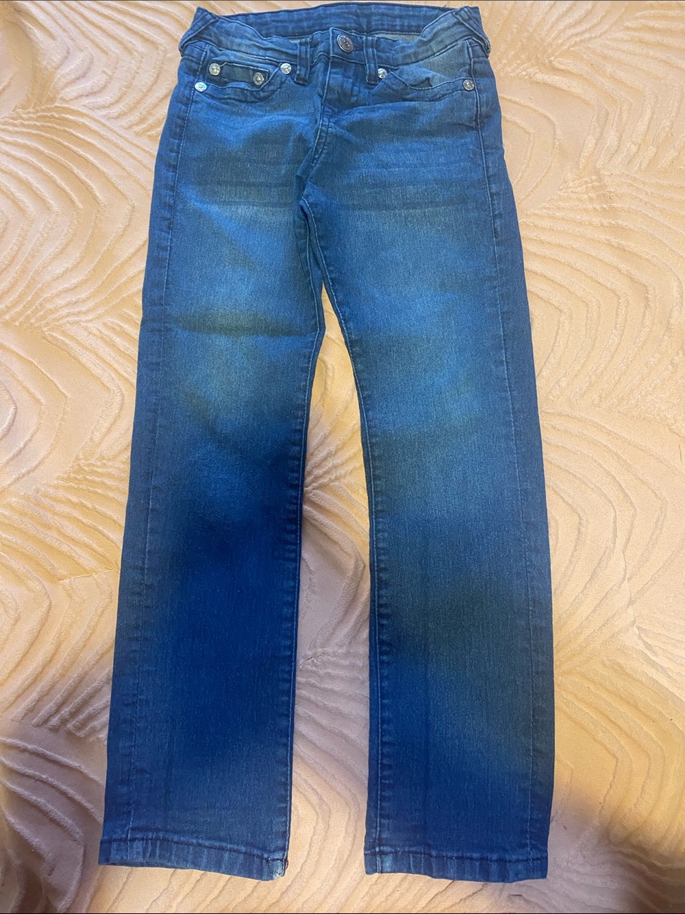 True Religion boys Dark Blue Straight Jeans